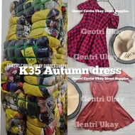K35 AUTUM DRESS  UKAY BALE FACTORY SEALED