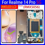 6.77'' Original AMOLED 120Hz For Realme 14 Pro 14Pro 5G RMX5056 Lcd Display Touch Screen Digitizer A