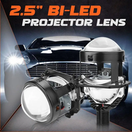 Lampu BILED 2.5 Inch Lampu Biled Projector Mobil Biled Projector 2.5 Inch DC 12V 55W Lensa Projector