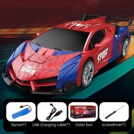 CAEWE 1:18 Scale Transform Rc Cars 360 Rotation Transforming Robot Spider Transformable RC Electric 