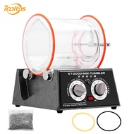 Mini Jewelry Polisher Tumbler Tumbler Rotary Tumbler Surface Polisher 5Kg 11Lbs Capacity 60W Jewelry