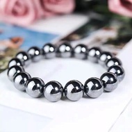 Terahertz Therapy Stone Round Beads Bracelet