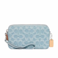 Coach 女士 Kira 牛仔斜挎包均碼碼19cm*4cm*10.5cm