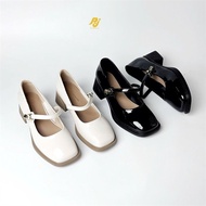 4cm high shoes with flower-embellished straps - PJ - (804nhua)