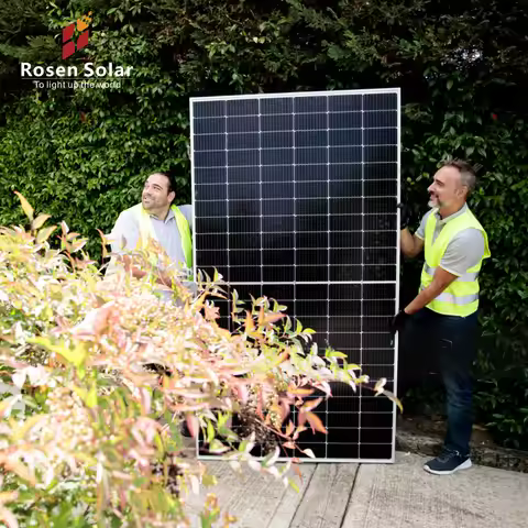 Vendors Price Solar Pv 600w 700w 800w 1000w Customizable In Stock Solar Panel for Home 500w 550w Sol