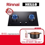 Rinnai 2 Hyper Burner Gas Hib Built In Gas Hob RB-92G