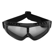 LT Airsoft Goggles  Paintball Clear Glasses Wind Dust Protection Motorcycle, Black