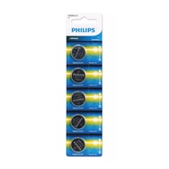 [ PHILIPS ] (CR2032) 5pcs Pack | Lithium Coin Battery 3V | Button Cell | Long Lasting