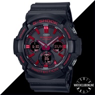 [WatchClubOnline] GAS-100BNR-1A Casio G-Shock Ignit Red Men Casual Sports Watches GAS100BNR GAS100 GAS-100 GAS-100BNR