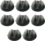 HJGarden 8Pcs Hairpin Leg Protector Feet Fits 3/8inch to 1/2inch Thick Rods, Furniture Table Chair F