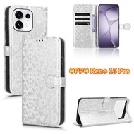 Luxury Leather Casing For OPPO Reno 16 Pro 16F 4G 5G 2026 Phone Case Card Slot Wallet Magnetic Cover