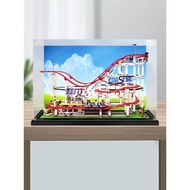 [Acrylic Display Box] Suitable for Lego 10261 Large Roller Coaster Acrylic Transparent Display Box B