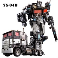 HITAM Transformer Dark Commander Robot Children's Toy, Optimus Prime Robot - Black x1