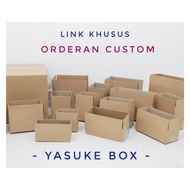 Kardus Box Custom Ukuran 31x16,5x14 Cm Double Wall 