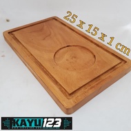 Coffee Tray Wooden Coffee Tray 25x15 cm (WCV-14)