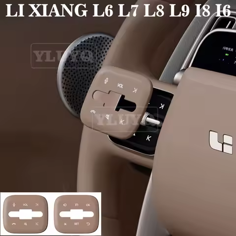 2026 LIXIANG L9 Li Auto L6 L7 L8 L9 I6 I8 Steering Wheel Button Decor Stickers Silicone Protective A