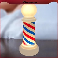 [Phenovo] Barber Shop Light Reusable Delicate Barber Supply Luminous Barber Sign Barber Light for La