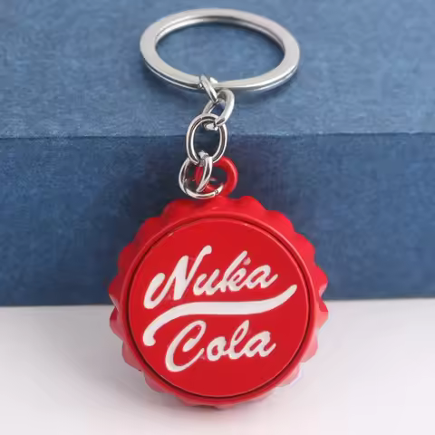 Newest Cola Keychain Bottle Cap Bottle Opener Key Chain Women Men Car Keyring Jewelry Accessories