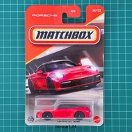 matchbox Car Model porsche 911 TARGA Red Rare