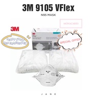 READY STOCK 3M 9105-VFlex[READYSTOCK]-ORIGINAL 1 pcs N95 Medical mask