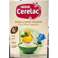 Nestle Cerelac Rice & Mixed Vegetables / Nestle Cerelac Nasi & Sayur Campur (250g)