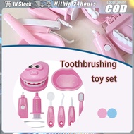 9pcs Simulation Dentist Play Set Doctor toys Role Playing Game Kids Cognitive Development Educationa