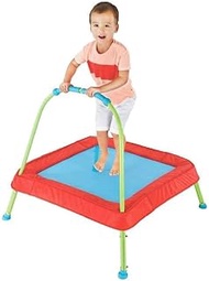 BZLLW Kids Trampoline,Trampoline for Kids With Handrails,Foldable Trampoline for Kids Exercise &amp; Play Indoor or Outdoor