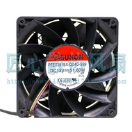 [Radiator] Original Construction Standard SUNON PFE0381BX-Q04C-S99 DC12V 51.60W Violent Fan 14038