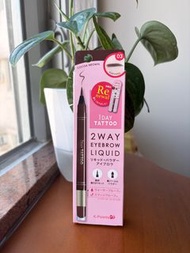 K-Palette 1 DAY TATTOO 防水立體雙效眉液筆 03 Cocoa Brown 可可啡