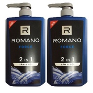 [HCM]Tắm Gội Romano 2in1 Force 650ml