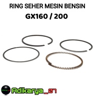 Ring Piston Seher  Mesin Gx160 Gx200 5.5Hp 6.5Hp Genset 2000watt 3000watt 4000watt 2kw 3kw 4kw