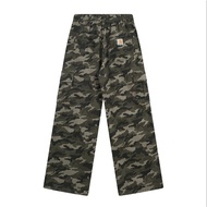 [New] Carhartt Original Men Overalls Fashion Camouflage Multi-Pocket Elastic Waist Loose Casual Pant