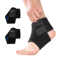 Kids/Youth Ankle Brace, Adjustable Breathable Ankle Support Plantar Fasciitis Compression Sleeve Foo