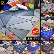 Karpet XXL Velvet  Karpet Kalis Air Corak Modern