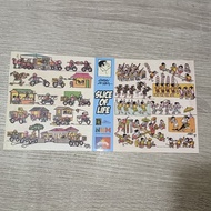 Larry Alcala Slice of Life postcard 9inches x 6inches