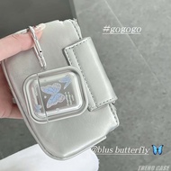 Luxury butterfly plating Case For Airpods 3 Pro 2 1 Case Apple AirPods Pro Silicone soft Case Cover Airpods3 with Keychain Earphone Box