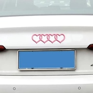 2025 Wow Oh Suitable for Audi A3/A4L/A6L/Q3/Q5/A5 Body Decoration Sticker Q5 Interior Car Logo Sequi