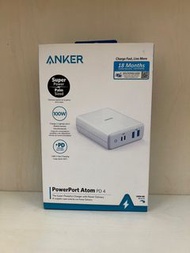 Anker PowerPort ATOM PD 4 Dual PD 4-Port Fast Charger(100W) 桌上快速充電器