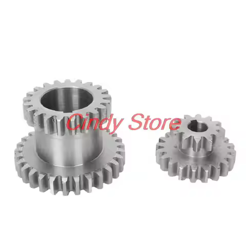 2Pcs/Set Cj0618 Teeth T29Xt21 T20Xt12 Dual Dears Metal Lathe Gear Duplicate Gear Double Gear