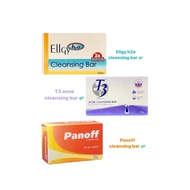 ELLGY H2O CLEANSING BAR 3X / T3 ACNE CLEANSING BAR / PANOFF CLEANSING BAR SOAP