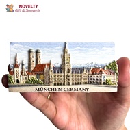 Munich Germany fridge magnet souvenirs, Resin material, souvenirs from Germany