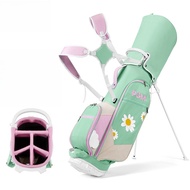 PGM ถุงกอล์ฟกระเป๋าช่องของผู้หญิงมีรูเสียบ5ช่อง QB188กระเป๋าถุงกอล์ฟสอง Tali Bahu ป้องกันการสาดน้ำ