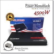 US AUDIO Power Amplifier Monoblock Audio Mobil Class AB - US-3500.1