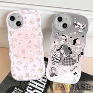 Casing for OPPO Reno 4 5 5Z 6 7 Z 5G 8 T 10 Pro 4G 5G Lovely Girls Wave Phone Cases Case D76