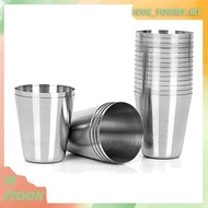 [99MY]15 Pcs Stainless Steel Shot Glasses Drinking Vessel,30Ml(1Oz) Camping Travel Coffee Tea Cup,fo