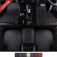 [Custom Fit]Kia Car Floor Mats Sorento Optima Carpets Rio Soul Sportage K5 Niro Floor Mats Leather Car Carpets Custom Fits