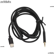 ZELTH 2.5mm to Type C Cable, Lossless Noiseless With Mic 2.5mm to USB C Sound Cord, 4.9ft / 1.5m Bra