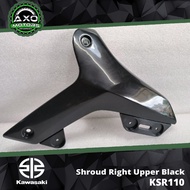 49125-0058-6C Shroud Engine Right Hand Upper Black KSR110