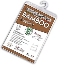 V.I.P. Very Important Pillow V.I.P. Bamboo Mattress Protector with Elasticated Corners, Jacquard Fab