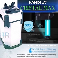Kandila Cristal Max UV lamp aquarium external filter Canister